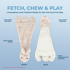 Lièvre petit Best Pet Supplies, jouet siffleur sûr pour chiens de toutes tailles