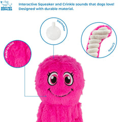 Best Pet Supplies Octomutant, taille grande, encourage activité physique et jeux de lancer.