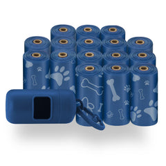 Best Pet Supplies sac dejections chien, rouleau bleu royal, pratique pour sorties et parcs.