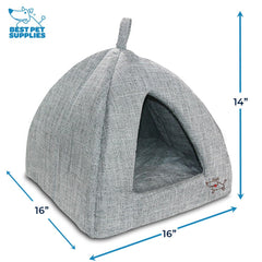 Tente dôme Best Pet Supplies pour chat, espace privé et rassurant.
