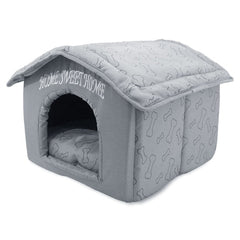 Best Pet Supplies Tente-dôme pour chat avec rembourrage amovible, confort intérieur.