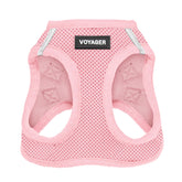Harnais Voyager Best Pet Supplies à enfiler rose XXXS, confort et sécurité lors des promenades.