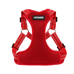 Best Pet Supplies Voyager harnais step-in en maille respirante pour balades confortables.