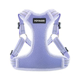Harnais Voyager Best Pet Supplies en mesh lavande, enfilage facile pour chien