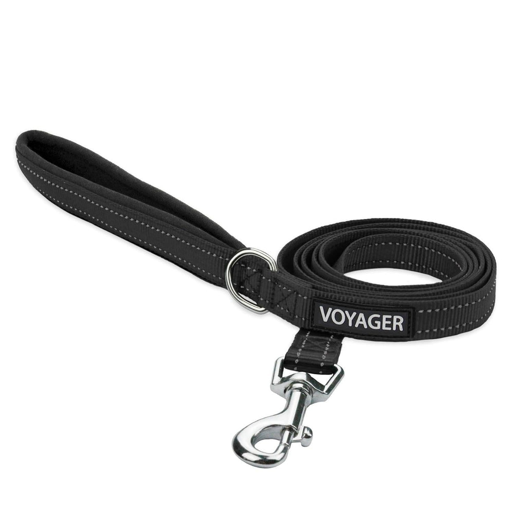 Laise Voyager réfléchissante Best Pet Supplies avec poignée néoprène pour promenades confortables et sécurisées