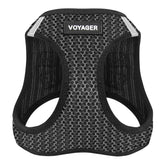 Best Pet Supplies Voyager Step-in Air Harness en mesh gris, confort durable pour promenades.