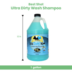 Mousse généreuse de Best Shot Ultra Dirty Wash facilitant le rinçage rapide.