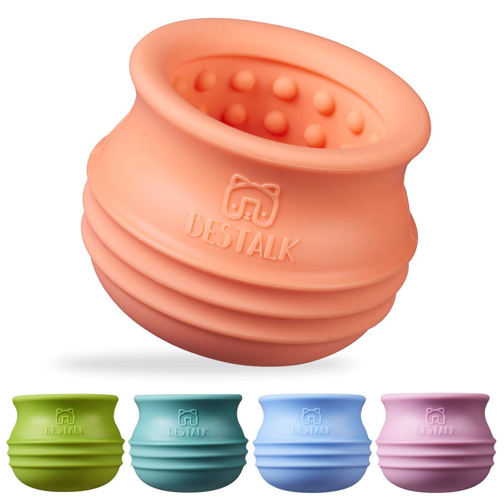 Bestalk jouet d'enrichissement chien bascule récompense avec friandises.