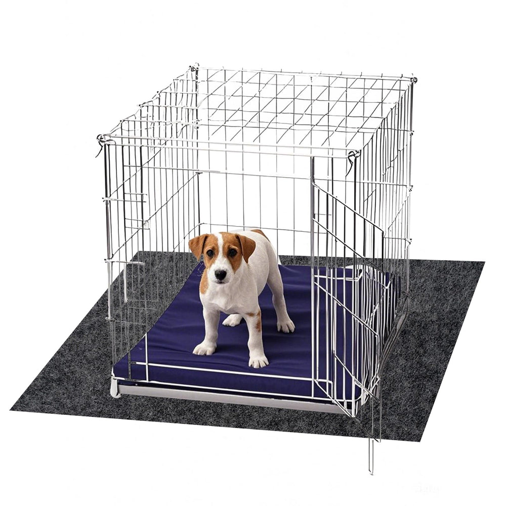 BETAGT tapis cage chien 24x35 etanche: protège le sol et offre surface douce.