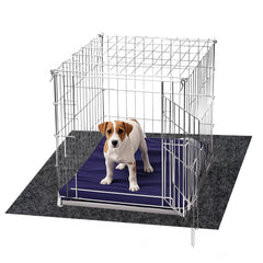 BETAGT tapis cage chien 24x35 etanche: protège le sol et offre surface douce.