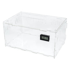 BETAZOOER terrarium compact, vue 360° pour observer les jeunes reptiles.