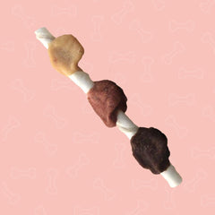 Better Belly Kabobs ingrédients poulet – source protéique naturelle appréciée par les chiens.