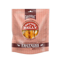 Better Belly pack 25 torsades, récompense durable pour chien.