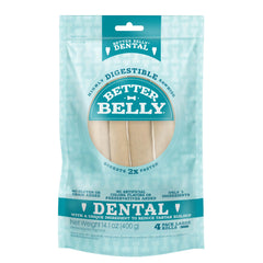 Better Belly – rouleaux dentaires petits, texture facile à mâcher pour chien