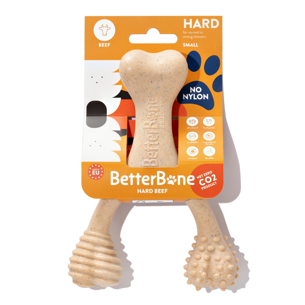 BetterBone densite haute, ideal pour morsures fortes et durables.
