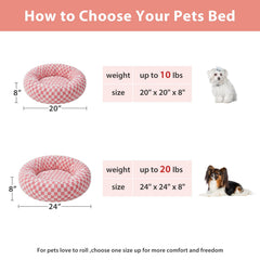 Design tendance et élégant pour le lit rond BFPETHOME.