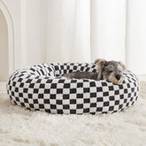 Lit Chien Donut BFPETHOME moyen gris, confort enveloppant et soutien durable.