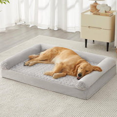 BFPETHOME lit chien grand orthopédique offrant un soutien des articulations