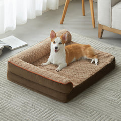 Lit orthopédique BFPETHOME pour grand chien, soutien des points de pression.