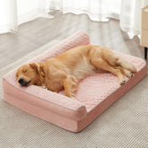 BFPETHOME lit orthopedique pour grand chien, soutien des articulations et repos confortable