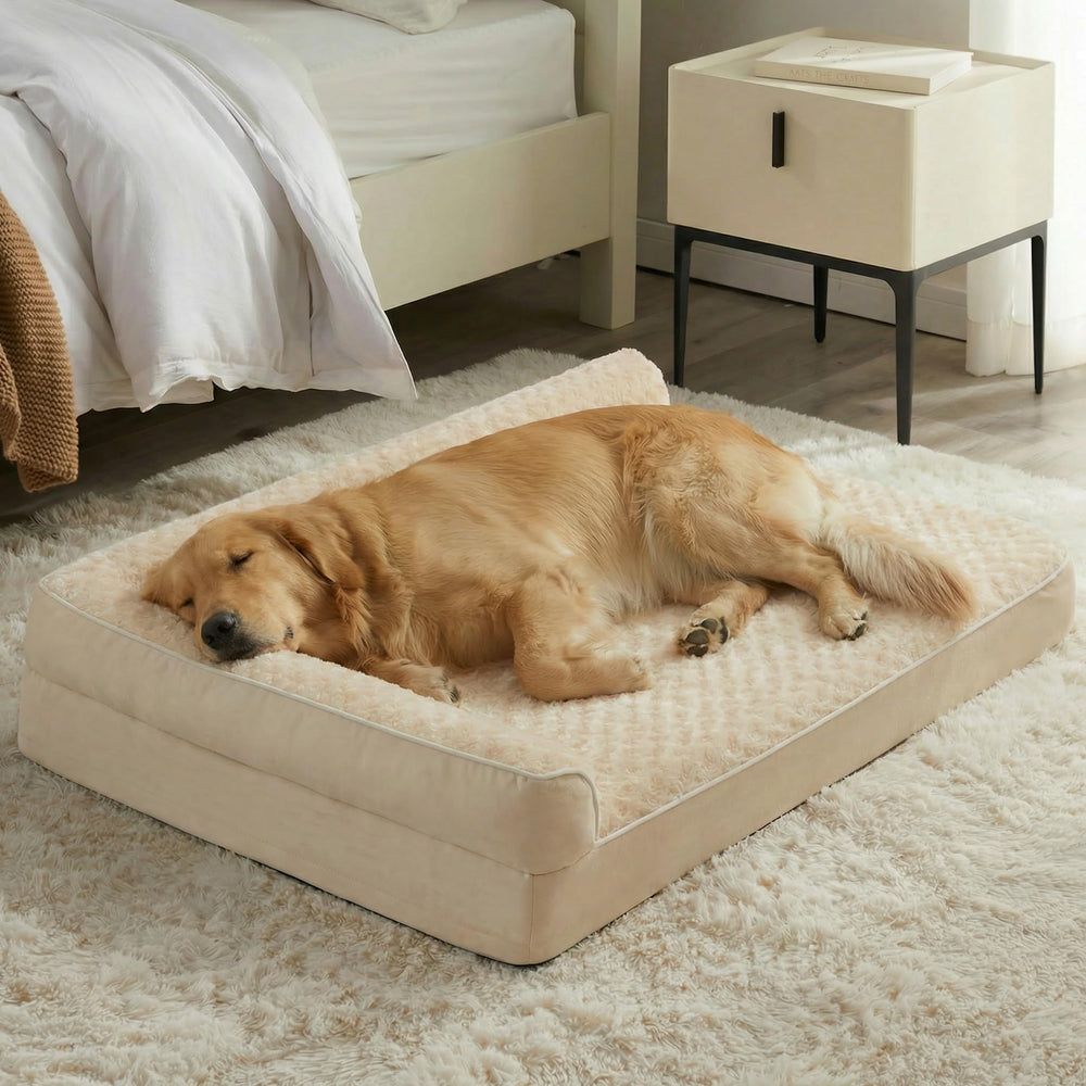 BFPETHOME lit orthopedique: soutien articulaire pour chien de grande taille.