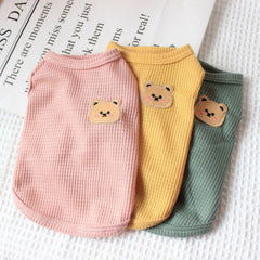 BIECWIAY T-shirt chien: ouverture pull-over pour enfiler facilement.