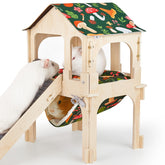 Bienbee tanière cochon d'inde en bois, refuge sûr et confortable