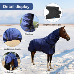 BIGANTTOW rembourrage polyester 220 g, chaleur modérée pour le froid.