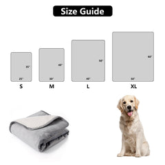 Bigbeer couverture voyage auto chien gris pratique pour trajets en voiture