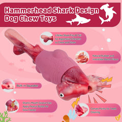 Jouet bacon-arôme BIKIISEN Requin Marteau attirant l’attention et prolongeant le jeu.