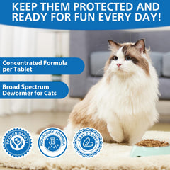 BiKontrun – comprimés pour chats, déparasitage pratique.