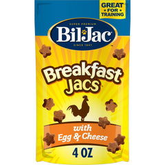 Bil-Jac Breakfast Jacs friandises douces œuf-fromage, idéales pour le rituel matin.