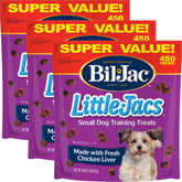 Bil-Jac Little Jacs: emballage à double fermeture préserve la fraîcheur des friandises.