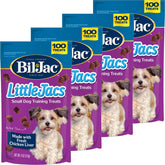 Friandise Bil-Jac en sachet double pour petits chiens, fraîcheur préservée.