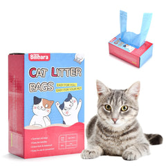 Bilibara sacs litière chat 120 visibles, idéal pour utilisation pratique.