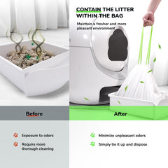 Sacs Bilibara durables pour contenir les déchets sans fuite.