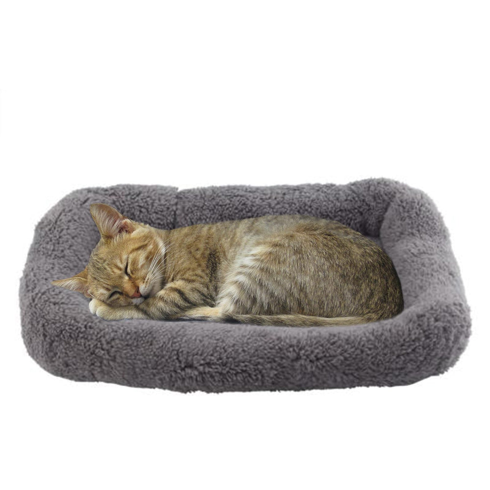 Lit pour chat Billionchains, douceur peluche et lavage facile.