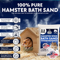 Billy Buckskin Hamster - cendre volcanique: soin doux pour peau et fourrure.
