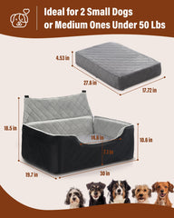Bilypaws coussin-memoire-épais : soutien doux et durable.