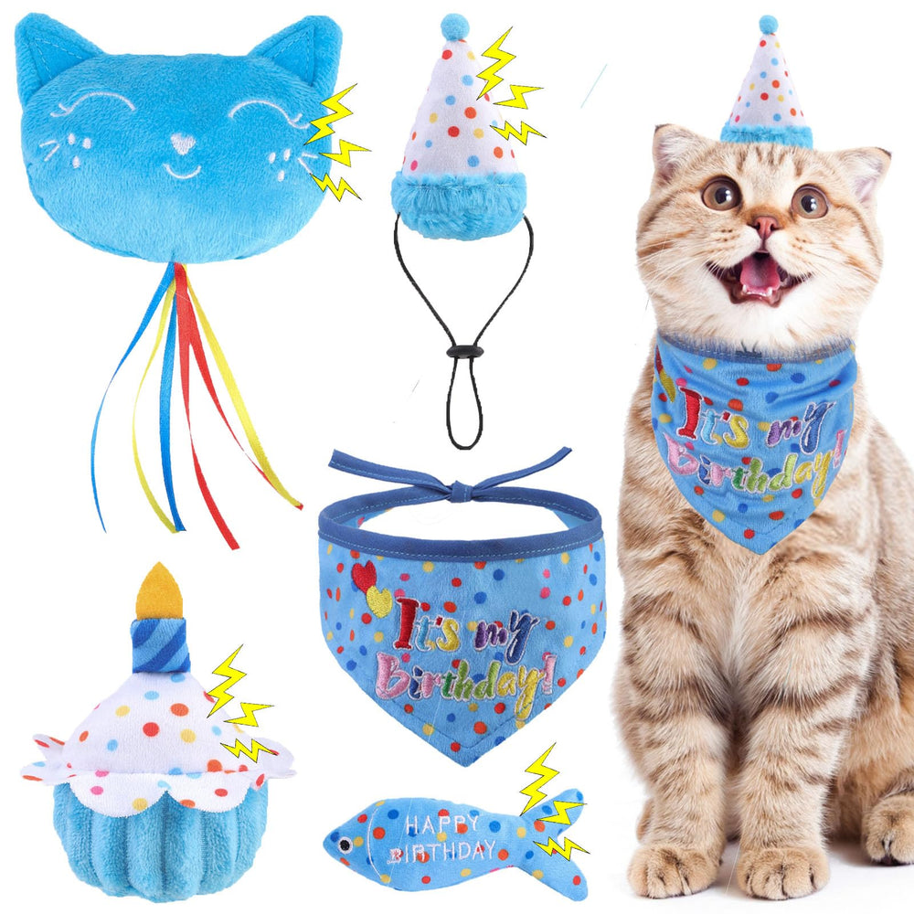 Bandana BINGPET pour chat, accessoire festif stimulant le jeu et le style