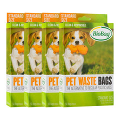 BioBag boîtes 4 pack de sacs compostables, pratique et écologique.