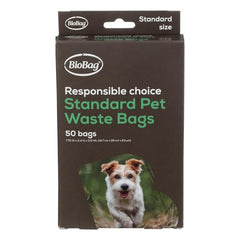 BioBag démontrant une résine d’origine végétale sur l’emballage pour un choix durable.