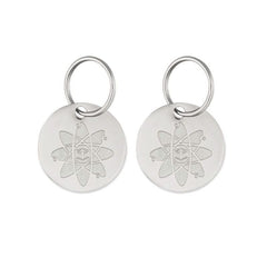 BioPower Pet Shield collier-pendantif sur chien, protection naturelle contre puces et tiques.