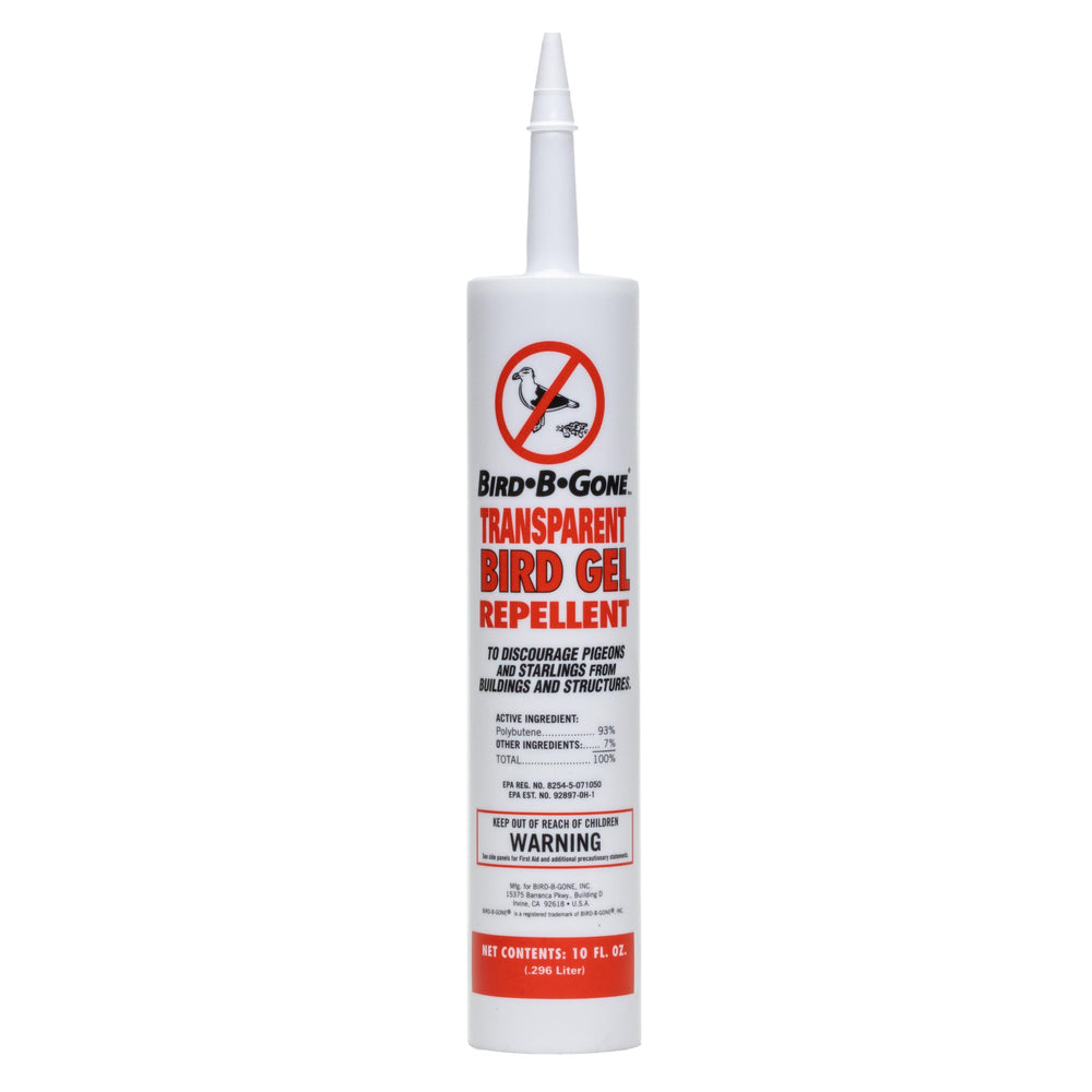 Bird B Gone gel transparent 10oz: solution discrète pour dissuader les oiseaux