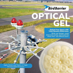 Bird Barrier Gel Optique 24-paquets disques-gel faciles à repositionner.
