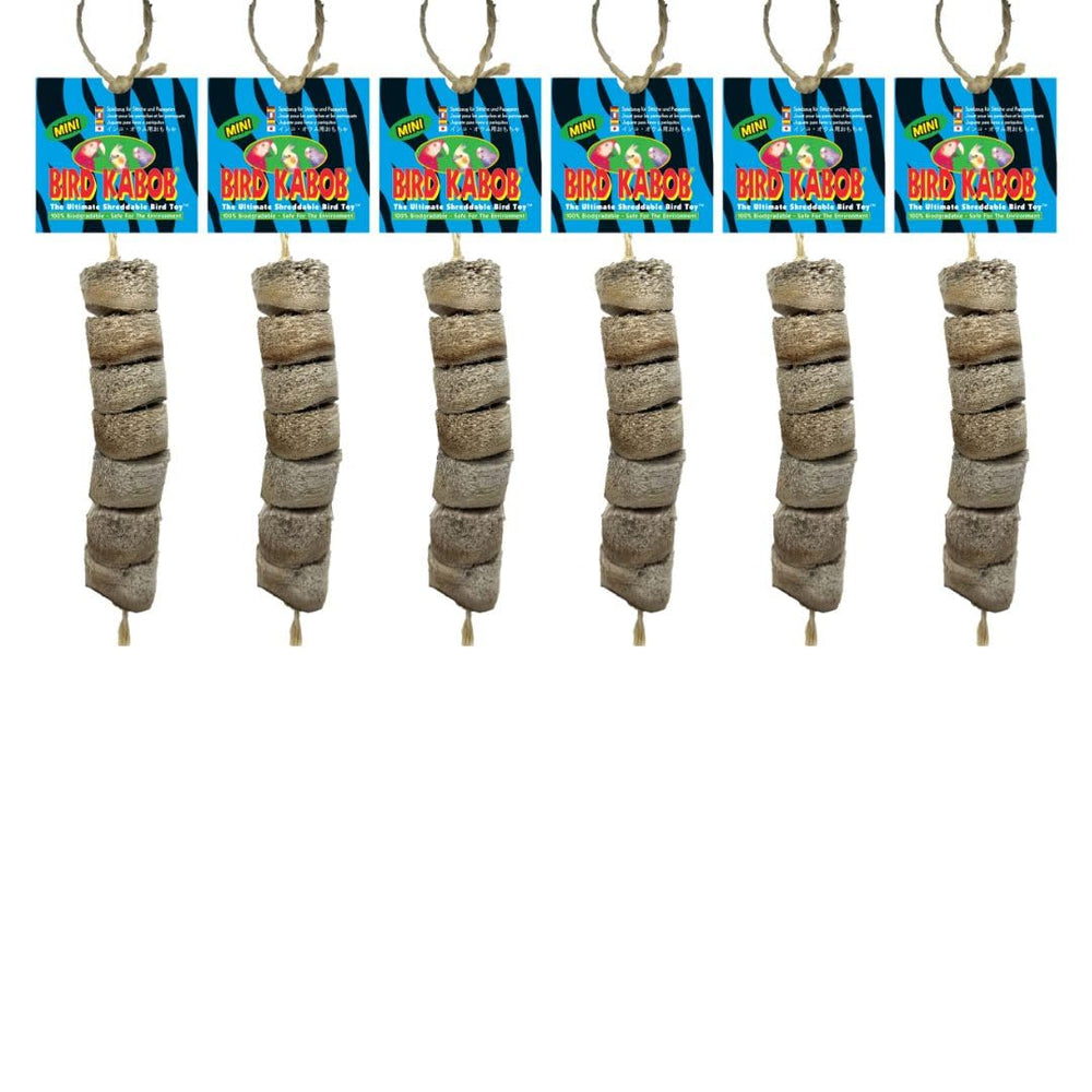 Bird Kabob Mini: jouet yucca, stimule le rongement sain et l'enrichissement mental.