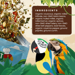 Emballage éco-responsable Bird Street Bistro Cajun Bean.