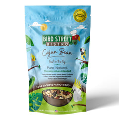 Bird Street Bistro aliment perroquet Cajun Bean, sachet appétissant favorisant plumage sain.