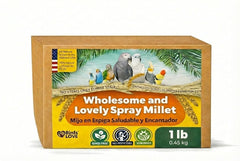 Birds LOVE emballage Millet: présentation claire et fraîche pour les oiseaux.