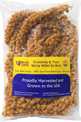 Birds LOVE Millet Conseils et Tranches – emballage pratique pour friandise naturelle.